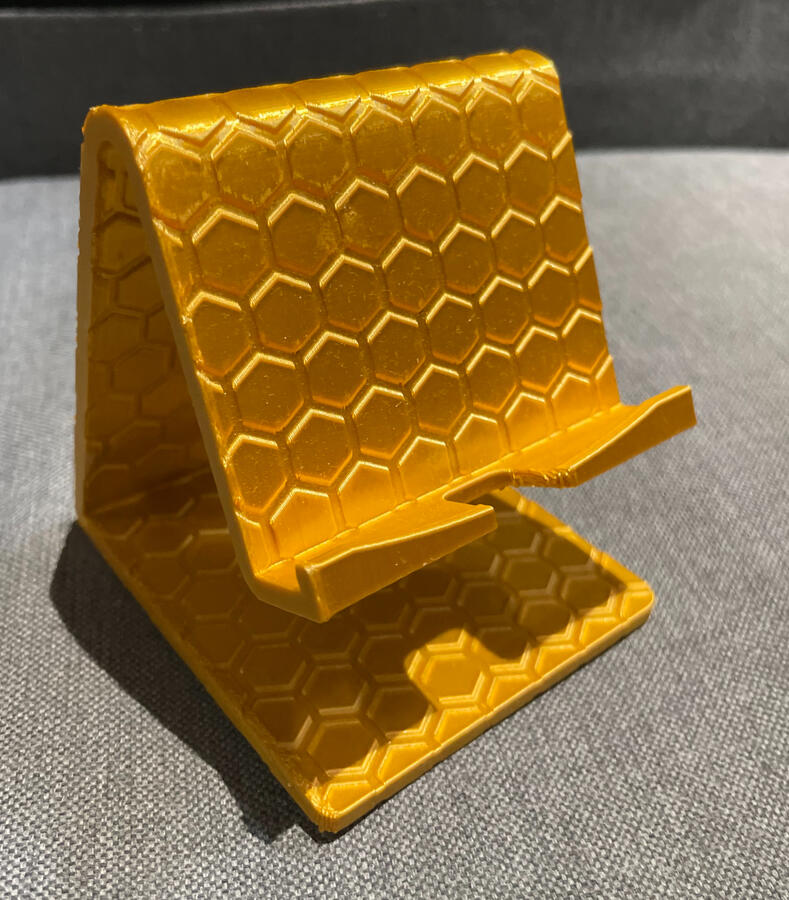 Phone Holder with cable hole